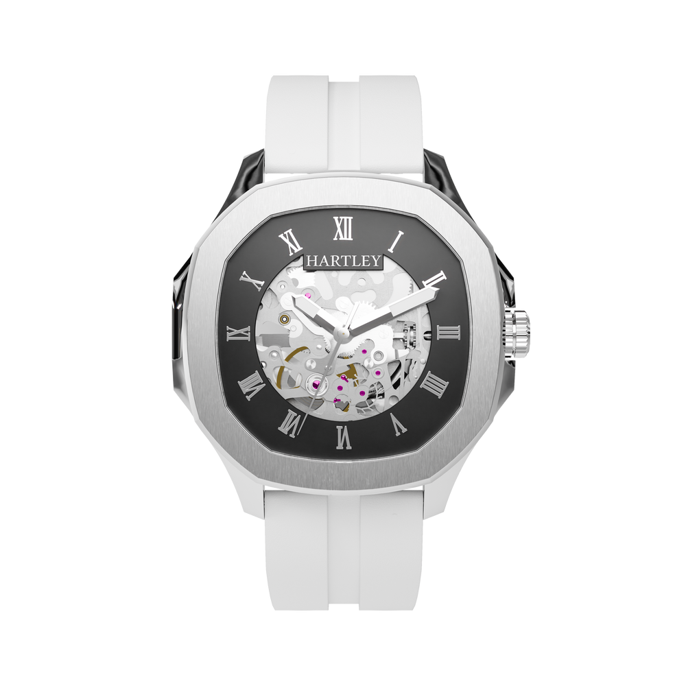 Legacy Silver with White Silicone